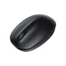Top view of a sleek, black Havit MS54GT wireless optical mouse.
