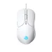 Top view of Inphic B1 Mouse showing sleek wired design with glowing blue logo near bottom center.