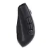 Meetion BTM012 Dual Mode Wireless Mouse side view black body multiple buttons wireless Bluetooth indicators