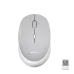 Top view of grey Meetion MT-R570 2.4G Wireless Silent Mouse showing clean layout, quiet buttons, and a centered scroll wheel.