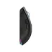 Side profile view of a matte black T-WOLF X5 gaming mouse displaying its side buttons and RGB rim lighting.