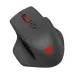 Top angled perspective view showing scroll wheel and main click buttons of Redragon BM-2995 Tri Mode Wireless Mouse