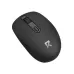 Top perspective view showing top shell and logo of Redragon BM-4186 Dual Mode Vertical Wireless Mouse.