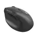 Rear angled view displaying ergonomic palm rest and side controls of Redragon BM-4235 Dual Mode Vertical Wireless Mouse.