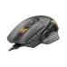 Front left perspective view showing scroll wheel and side grip of Redragon M925 RGB Gaming Mouse.