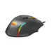 Rear right perspective view displaying curved design of Redragon M925 RGB Gaming Mouse.