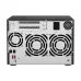 Rear view of the QNAP TS-673A-8G 6 Bays NAS Storage featuring multiple cooling fans, ports, and expansion slots.