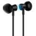 Close-up view of ACEFAST N9 Neckband earbud showing in-ear design and metallic housing.