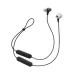 Black JBL Endurance Run 3 Wireless sports earphones with inline control module and white ear tips