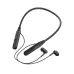 Close-up view of Unikyy Y9 ENC Bluetooth Neckband showing flexible neckband design with inline controls and wired earbuds on clean background