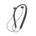 XO BS38 ANC Neckband, angled side view highlighting ergonomic neckband structure and in-ear earbuds design