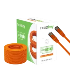 Nexakey NX-GLD56C6 CAT6 100 Meter CCA UTP Cable