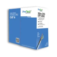 Pro Tech PTN-C6-CCA-IN-WH 305M CAT6 UTP Cable White