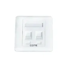 COTE CFP-2102 Double Port Face Plate