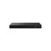 Tenda TEG1128P 24-Port Gigabit PoE 2SFP Unmanaged Ethernet Switch with Black Metal Housing and Front-Facing Network Ports