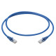 R&M CAT6 U/UTP 4P LSZH 2 Meter Blue Patch Cord