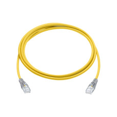 R&M CAT6 U/UTP 4P LSZH 0.5 Meter Yellow Patch Cord