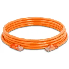 Safenet 44-5011OR 1 Meter Cat6A SFTP Stranded LSZH Patch Cord