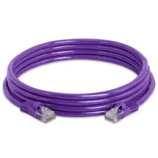 Safenet 34-3011PR 1 Meter Cat6 LSZH UTP Patch Cord Purple 