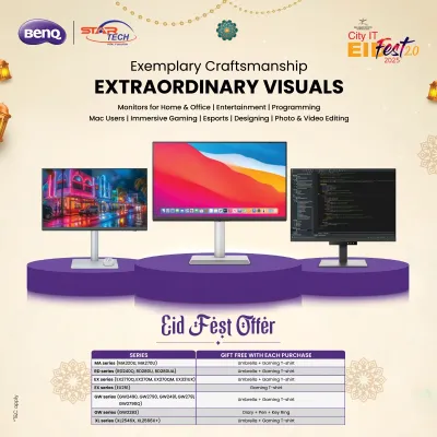 BenQ Monitor City IT Eid Fest 2.0 Offer