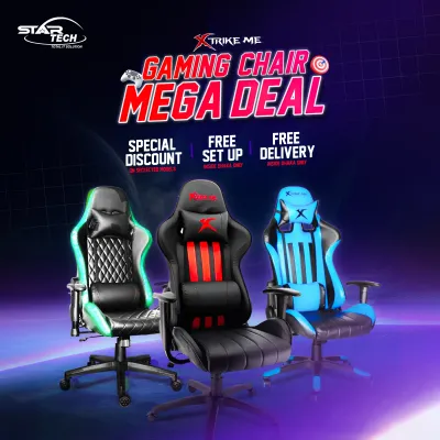 XTRIKE ME GAMING CHAIR MEGA DEAL