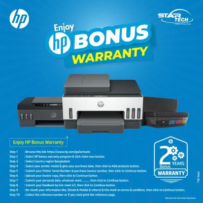 HP Bonus Warranty Program