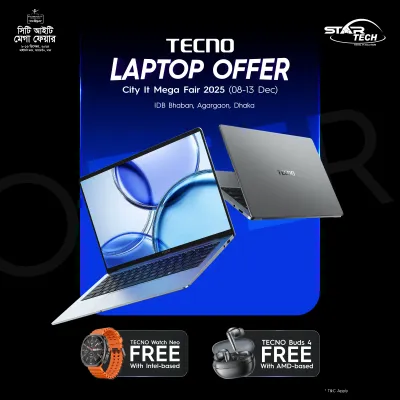 Tecno Laptop City IT Mega Fair Offer 2025