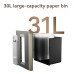 Deli ET099 25 Sheets 31L Paper Shredder