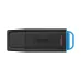 Kingston DataTraveler Exodia 128GB USB 3.2 flash drive featuring a compact design and easy-to-carry keyring loop.
