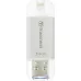 Transcend JetDrive Go 300 64GB Lightning USB 3.1 Pen Drive Silver