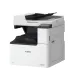 Full front view of Canon imageRUNNER C3322L Photocopier showing document feeder, control panel, and paper trays.