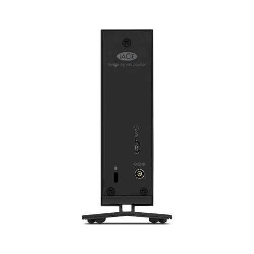 Lacie D2 Professional 4tb Usb 3.2 Gen 2 Type C Black External Hdd