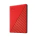 Western Digital My Passport 4TB Portable HDD Red