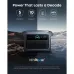 Promotional view of Anker SOLIX C1000 Gen 2 Portable Power Station highlighting InfiniPower durability in extreme conditions.