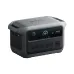 Close-up front view of Anker SOLIX C2000 Gen 2 Portable Power Station showing battery level and car socket port.