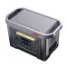 Front view of the Must EM1024S Portable Power Station with LED strip, digital display, and multiple output ports.