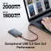 Lexar SL500 Portable SSD achieves 2000MB/s read speeds and exceptional USB 3.2 Gen 2x2 performance.