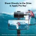 Record Apple ProRes video directly to the Lexar SL500 Portable SSD when using an iPhone 15 Pro series.
