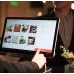 Interactive use view of Sunmi D3 Pro F3510 15.6 Inch FHD Touch Android POS Terminal with touchscreen displaying app interface and hand operating system