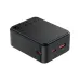 Top-front view of Acefast M28 22.5W 10000mAh Power Bank showing textured surface and charging ports.