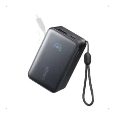 Anker Nano 10000mAh 45W Power Bank with Built-in Type-C Cable
