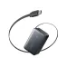 Anker Nano 10000mAh 45W Power Bank with Built-in Type-C Cable shown in angled view with integrated cable