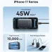 Anker Nano 10000mAh 45W Power Bank with Built-in Type-C Cable charging phone with 45W output and feature highlights