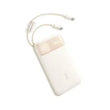 Baseus Enerfill FC11 10000mAh 45W Fast Charging Power Bank With Built-in Cable