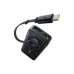 Mini power bank with attached Type-C cable, LED battery indicator and pocket-friendly fast charging design