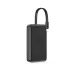 Baseus PPCXM10T black magnetic power bank with built in cable, compact design and wireless charging support