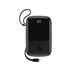 Baseus Qpow BS-P1001L 15W 10000mAh Power Bank with Lightning Cable