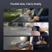 Lifestyle view of BWOO BO-P83 10000mAh 22.5W Magnetic Power Bank With Stand placed in bag and used during travel outdoors