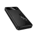 Front angled perspective of Hoco J154 Power Bank featuring gloss Hoco logo, dark display window, and circular button.