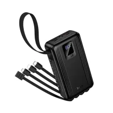 Hoco J173 Jingyao 20000mAh 22.5W Fast Charging Power Bank With Built-in Cables & Light